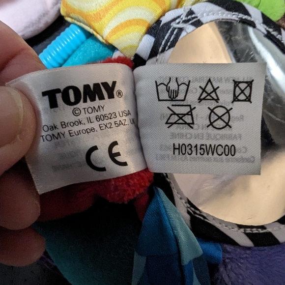 Baby stuffed toys with rattles and tactile areas. Kelly Toys and Lamaze. - Picture 4 of 6